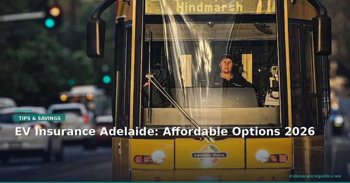 EV Insurance Adelaide: Affordable Options 2026