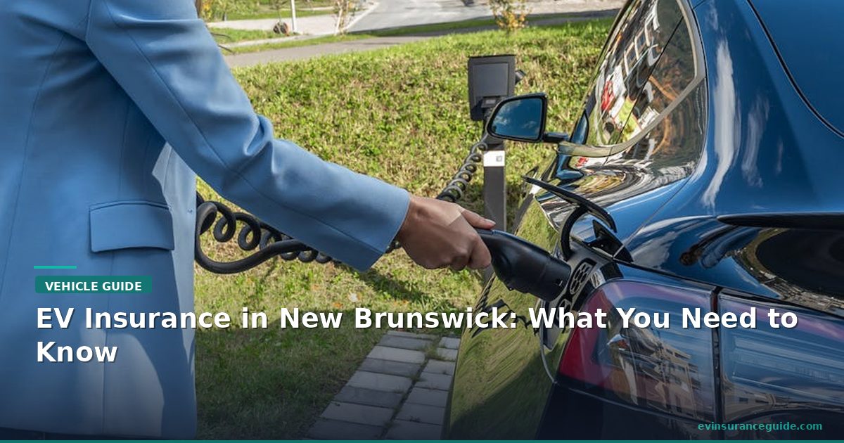 EV Insurance in New Brunswick: What You Need to Know