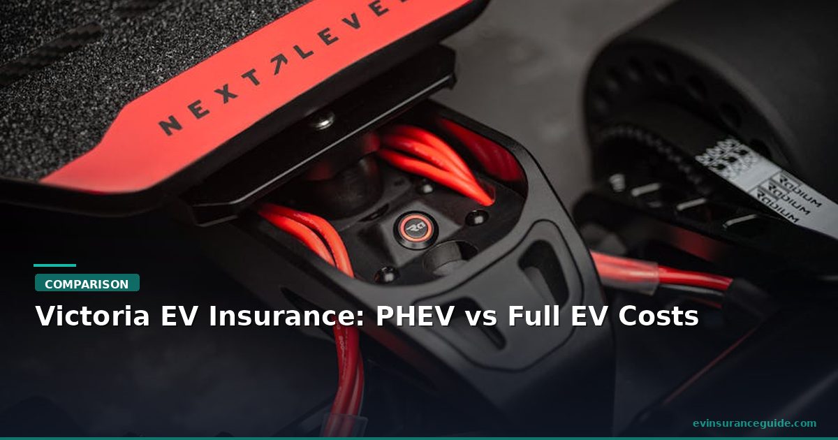 Victoria EV Insurance: PHEV vs Full EV Costs